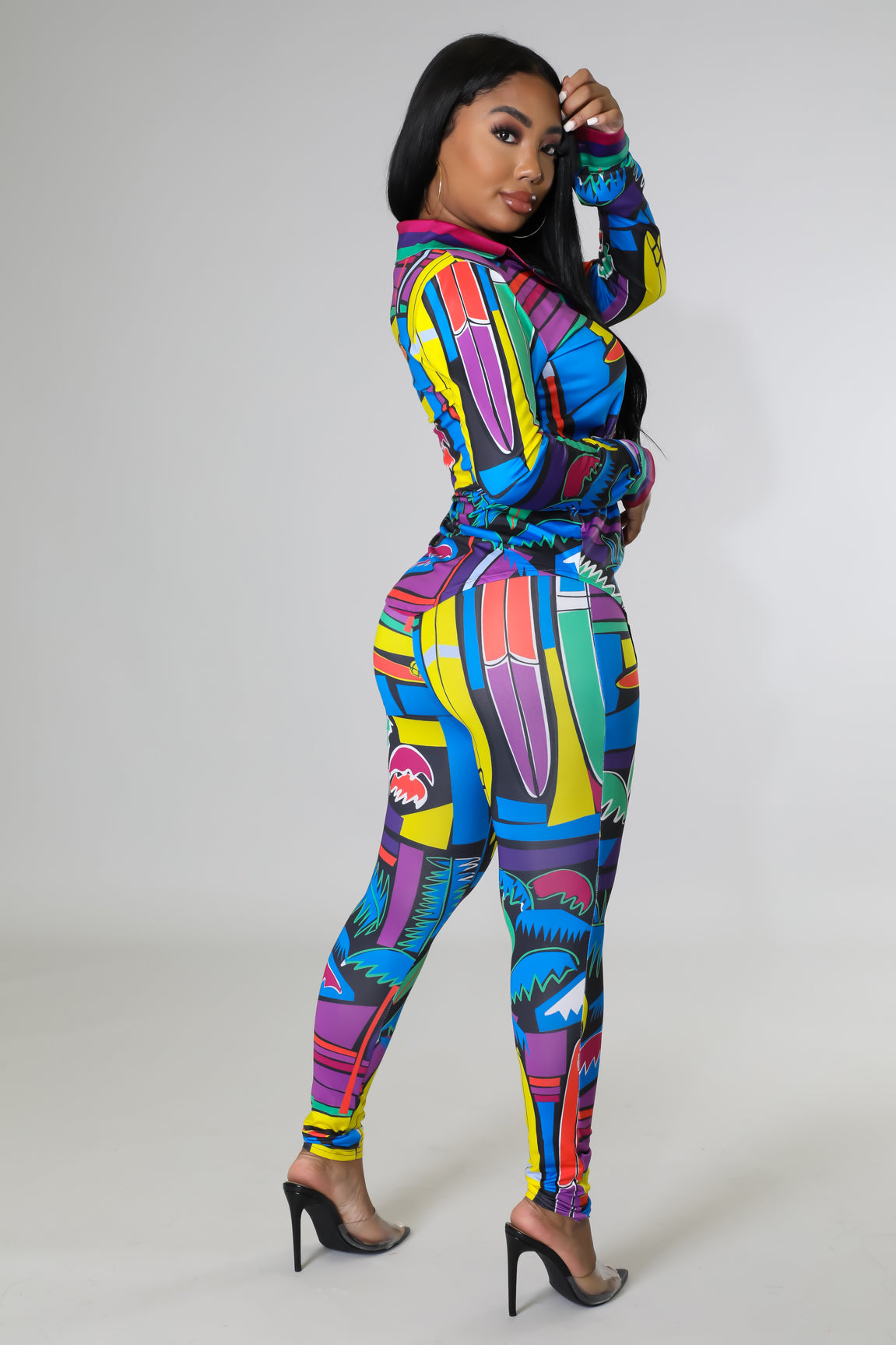 Tropical Girly Legging Set