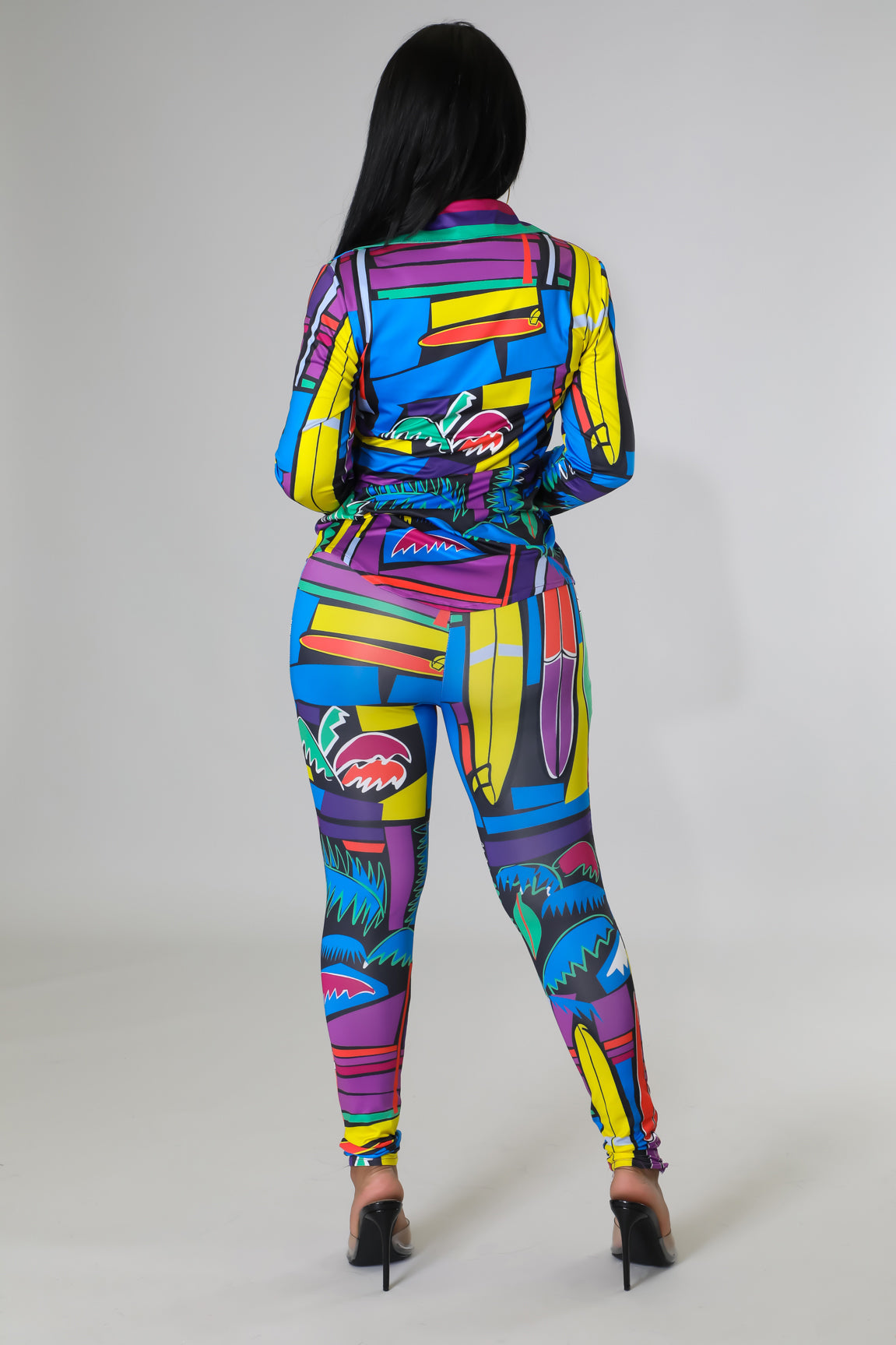Tropical Girly Legging Set