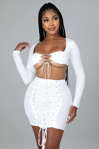 Island Mojitos Skirt Set