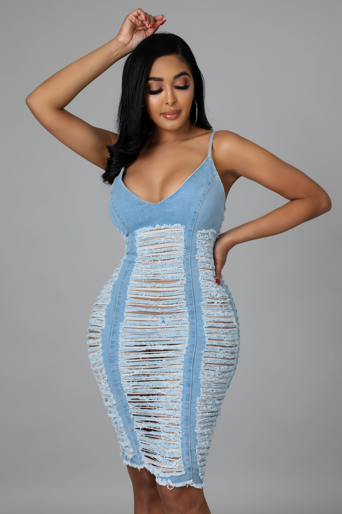 Distressed Nights Dress