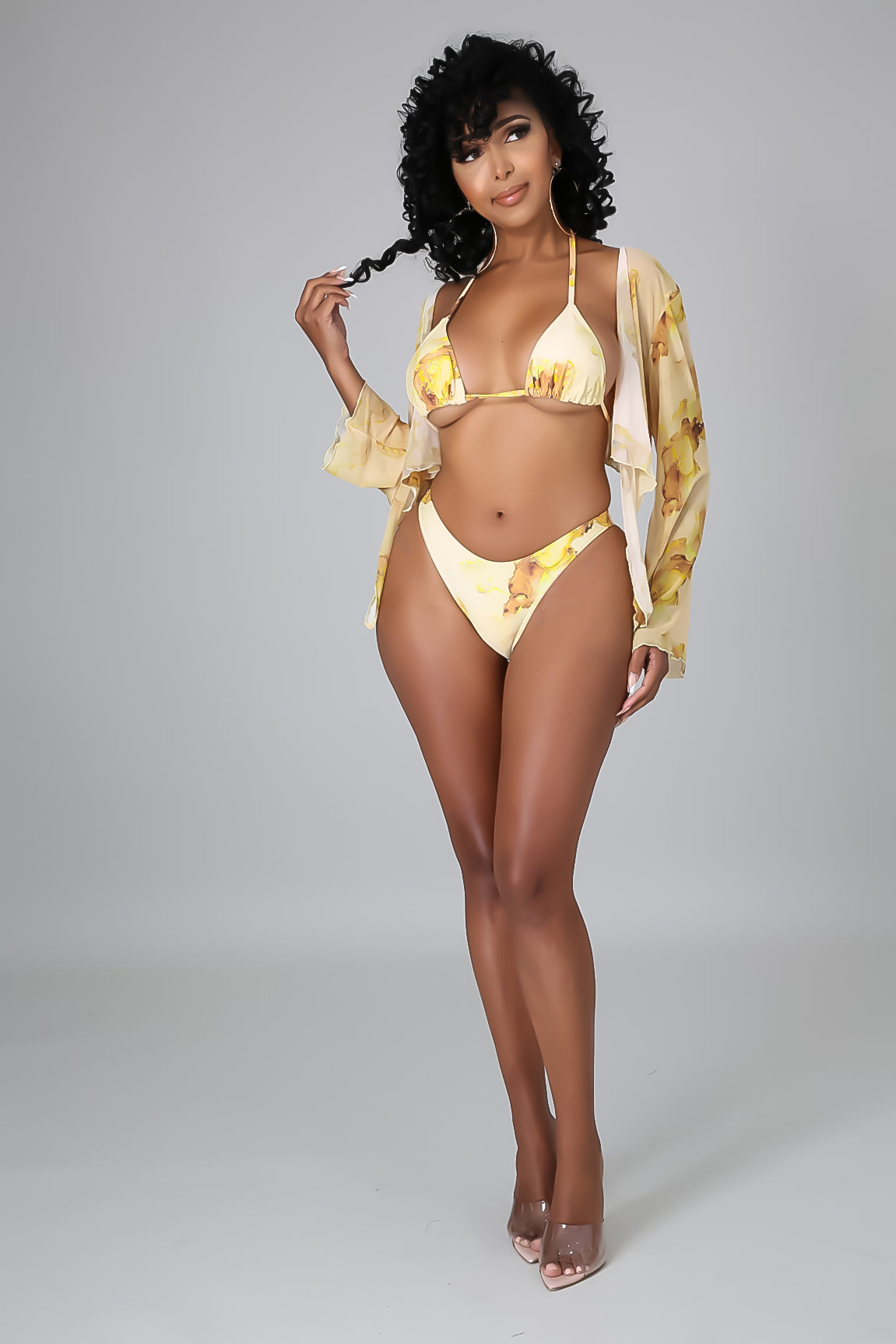 3pc Calling Baddies Swim Set