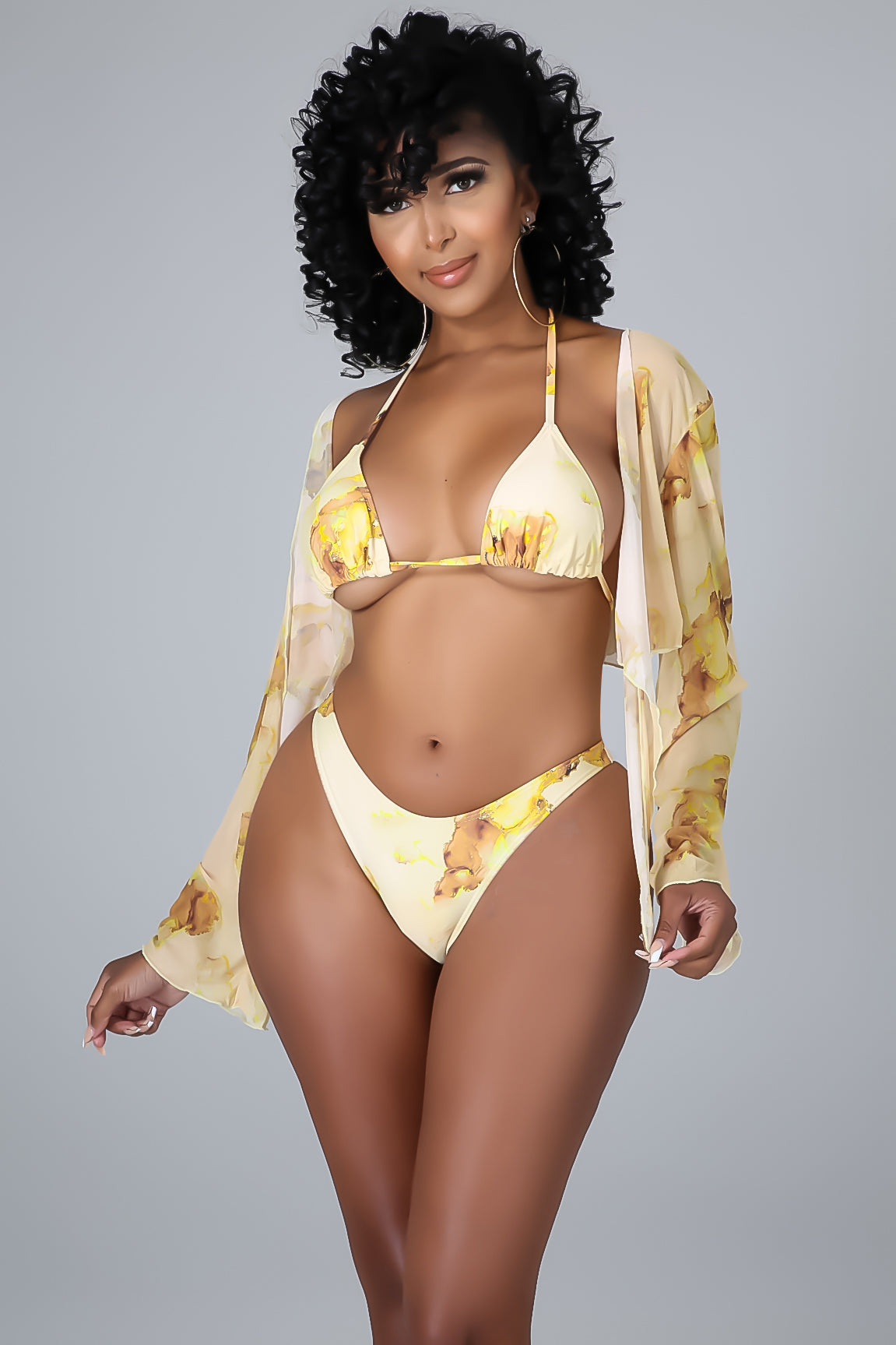 3pc Calling Baddies Swim Set