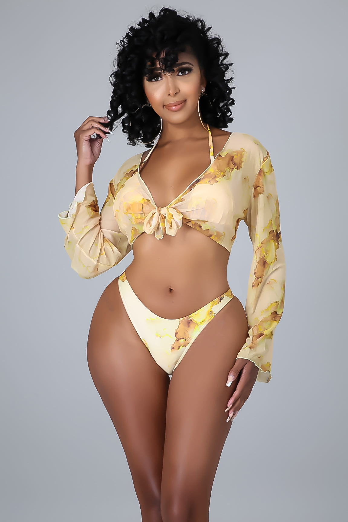 3pc Calling Baddies Swim Set