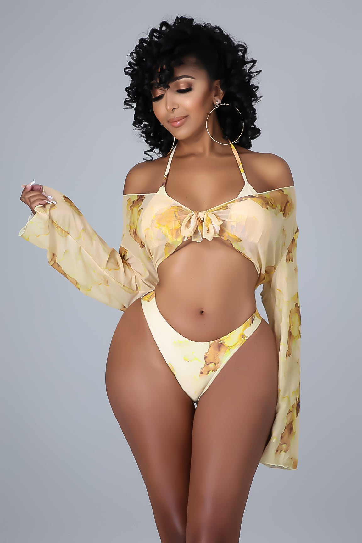 3pc Calling Baddies Swim Set