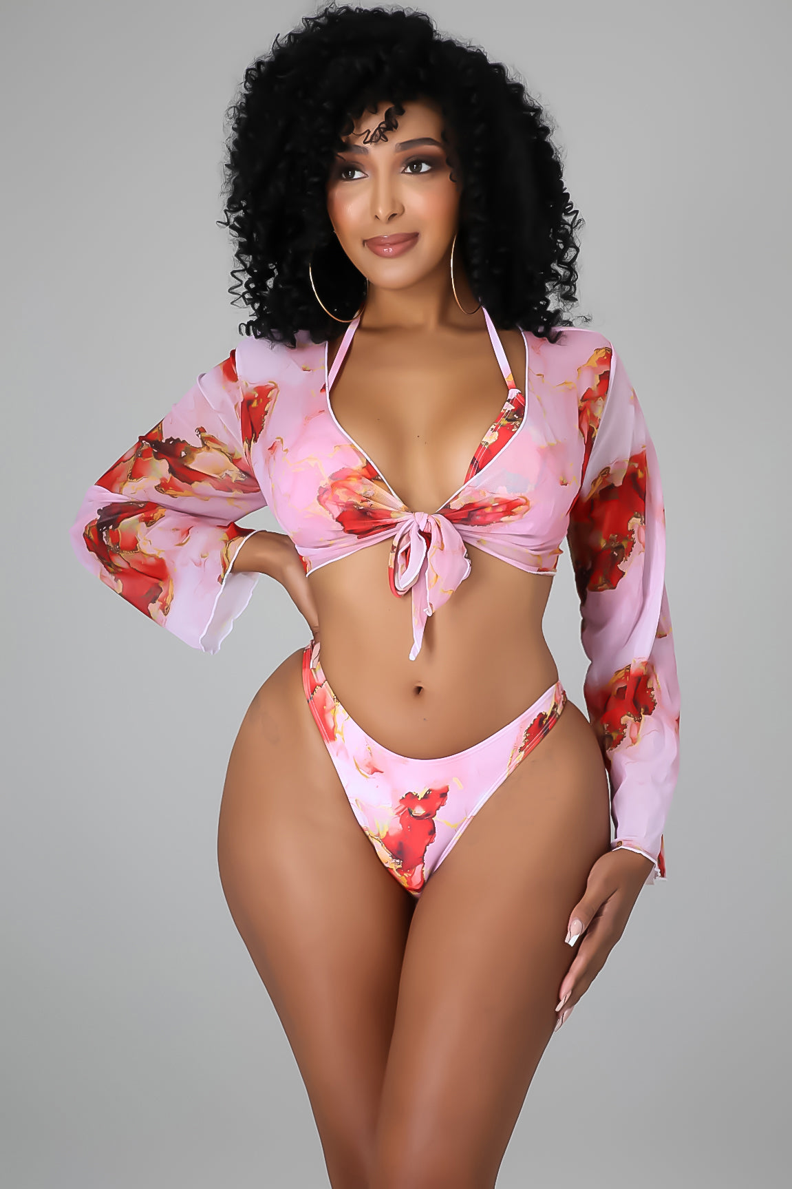 3pc Calling Baddies Swim Set