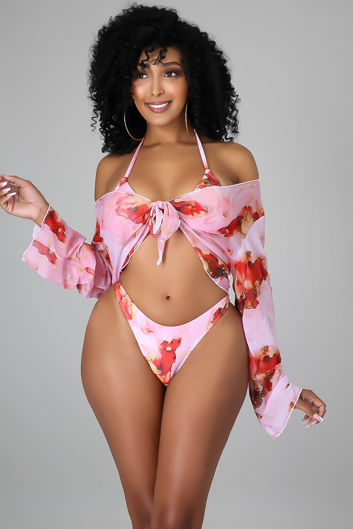 3pc Calling Baddies Swim Set