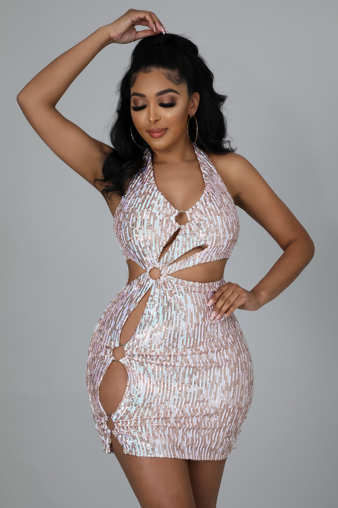 Sexy Shiny Nights Dress