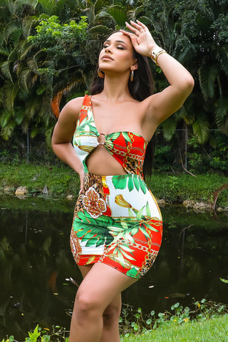 Tropical Girly Legging Set