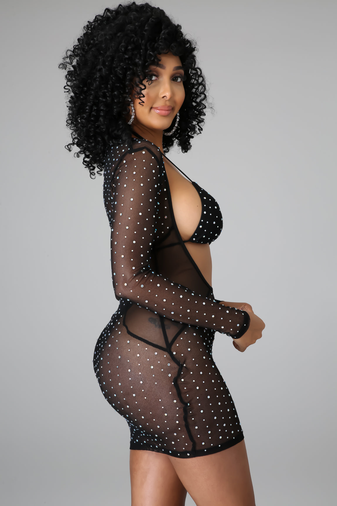 3pc Sure As Sheer Dress