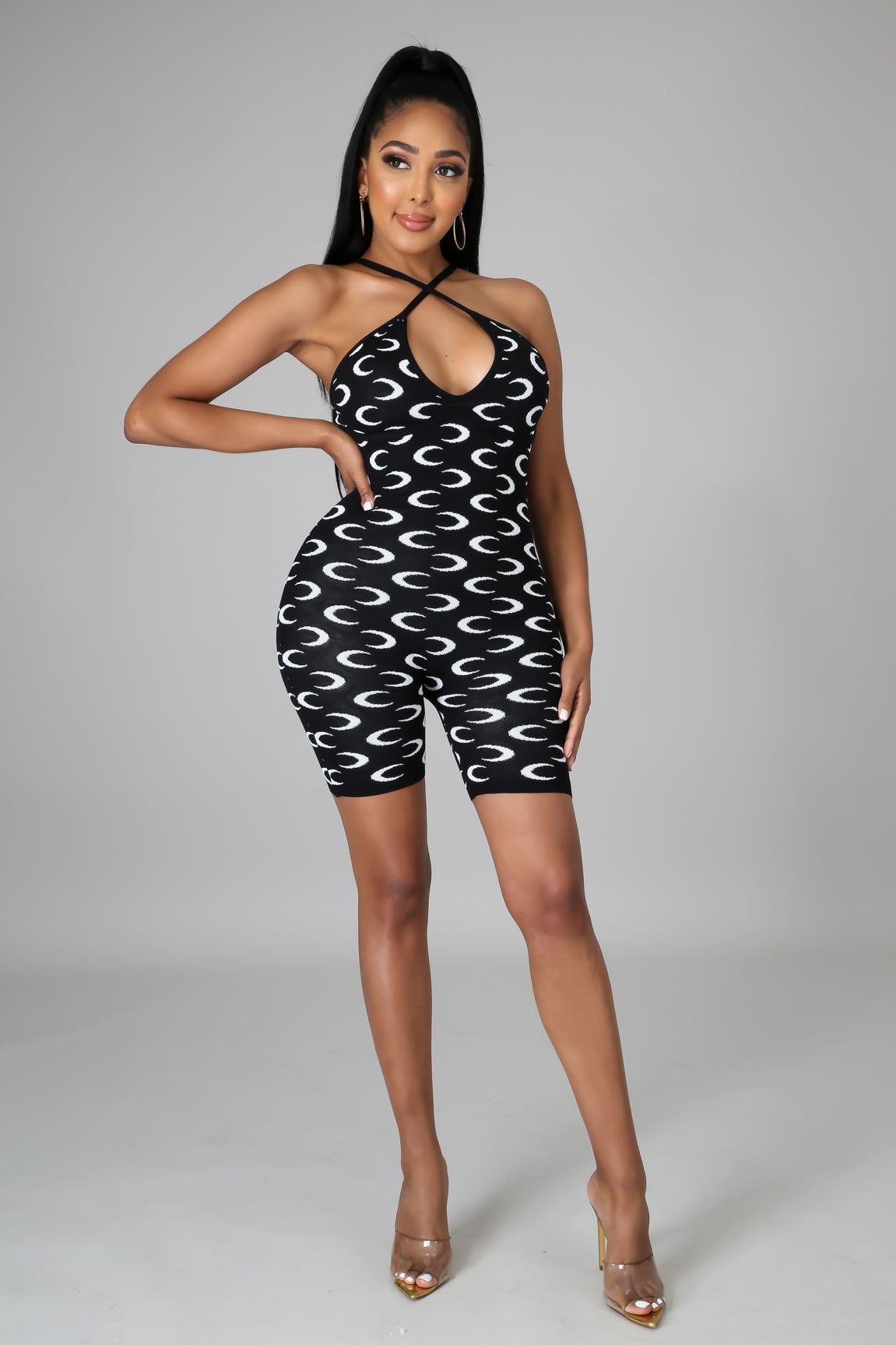 Moon Boo Romper