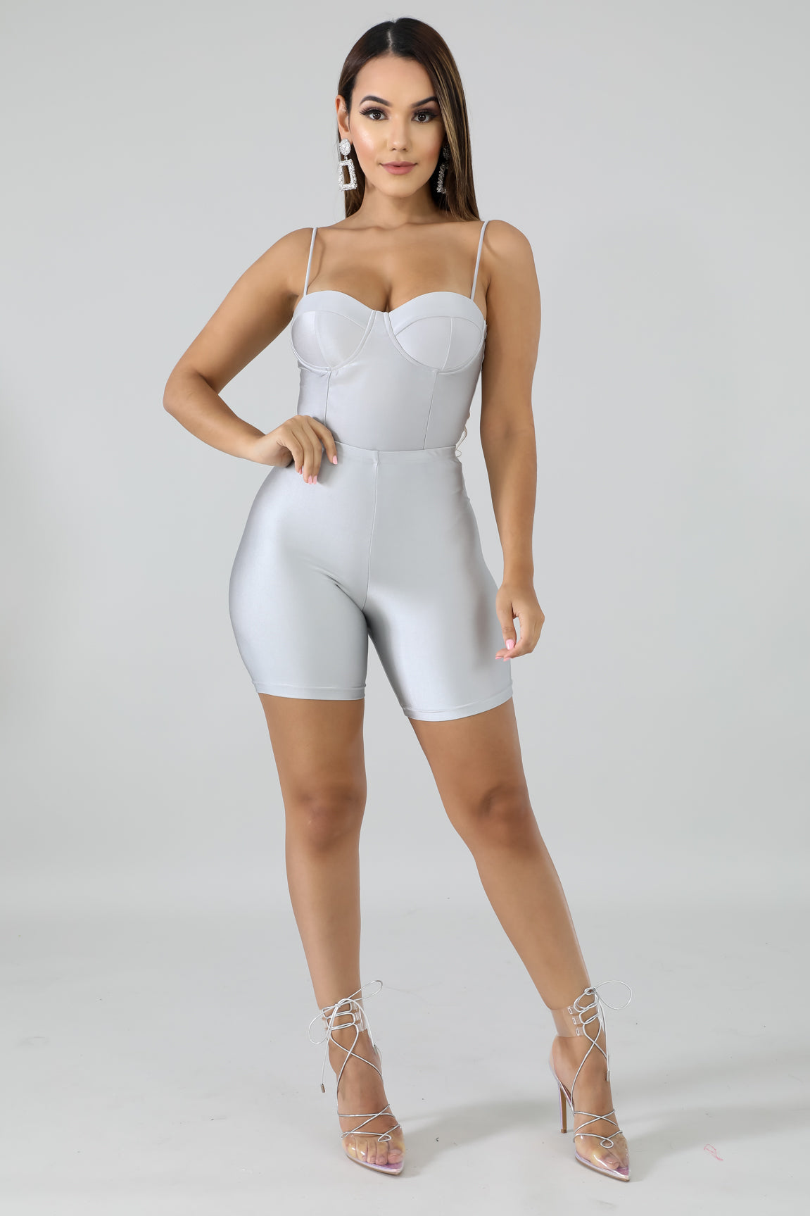 Transparent Lace Heels | GitiOnline