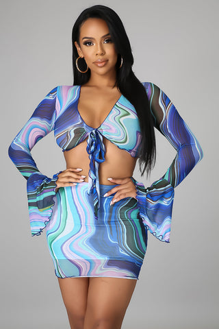 Tropical Girly Legging Set