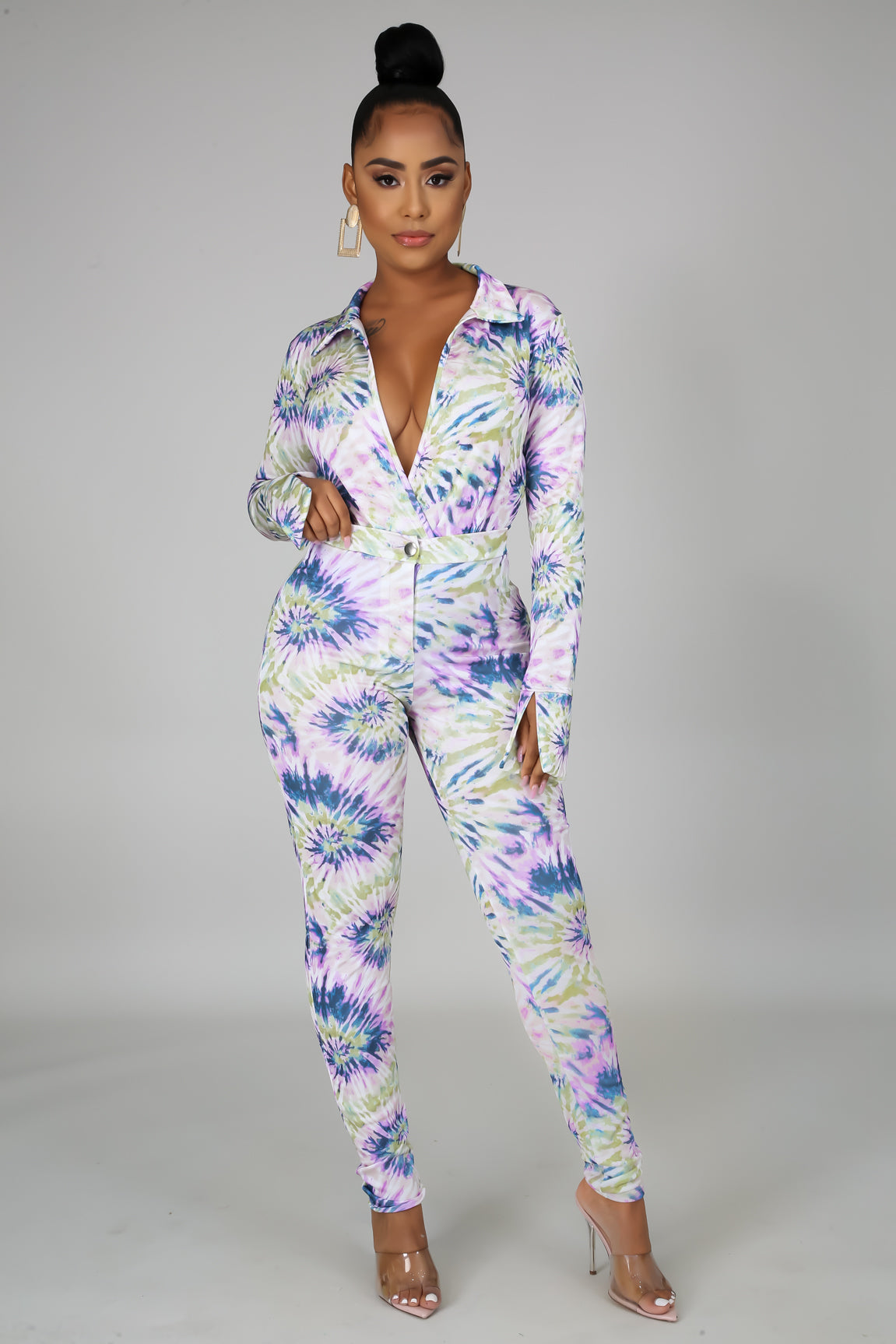 Make A Strut Bodysuit Pant Set