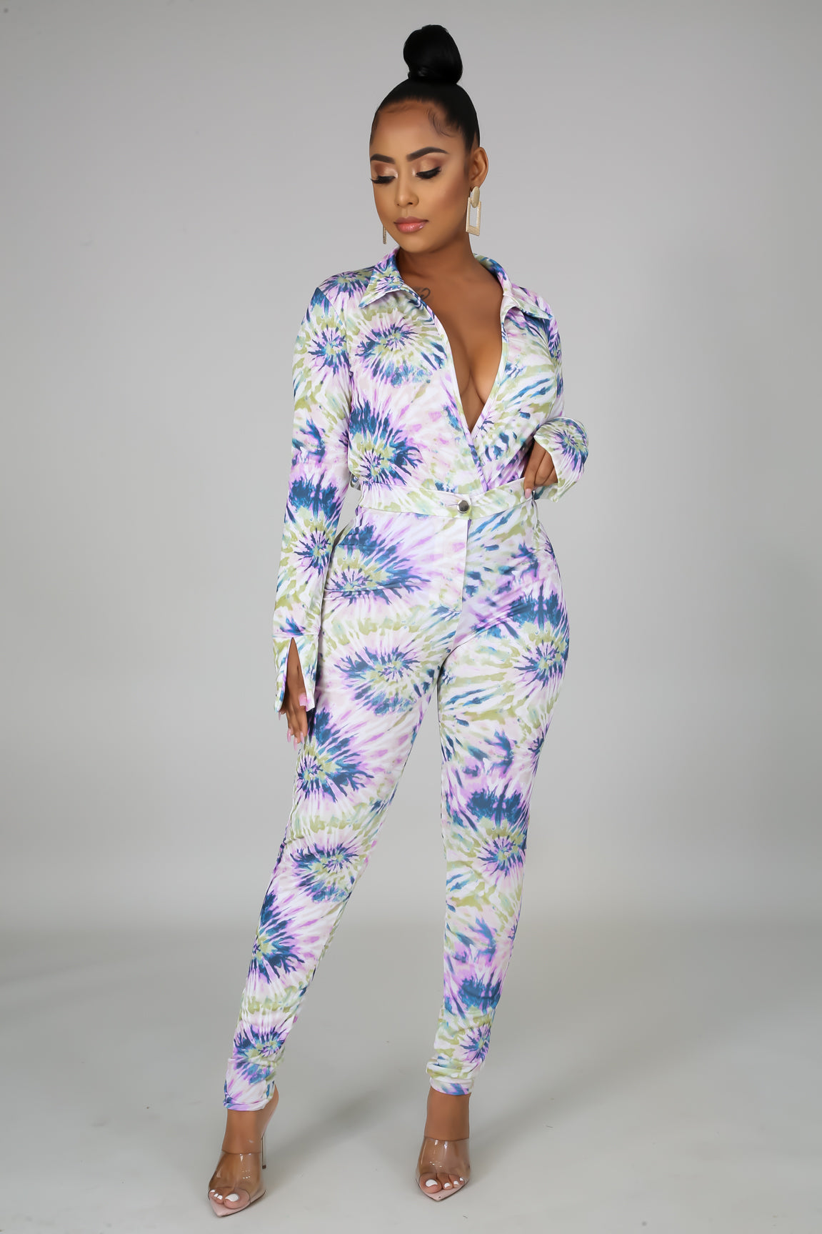 Make A Strut Bodysuit Pant Set