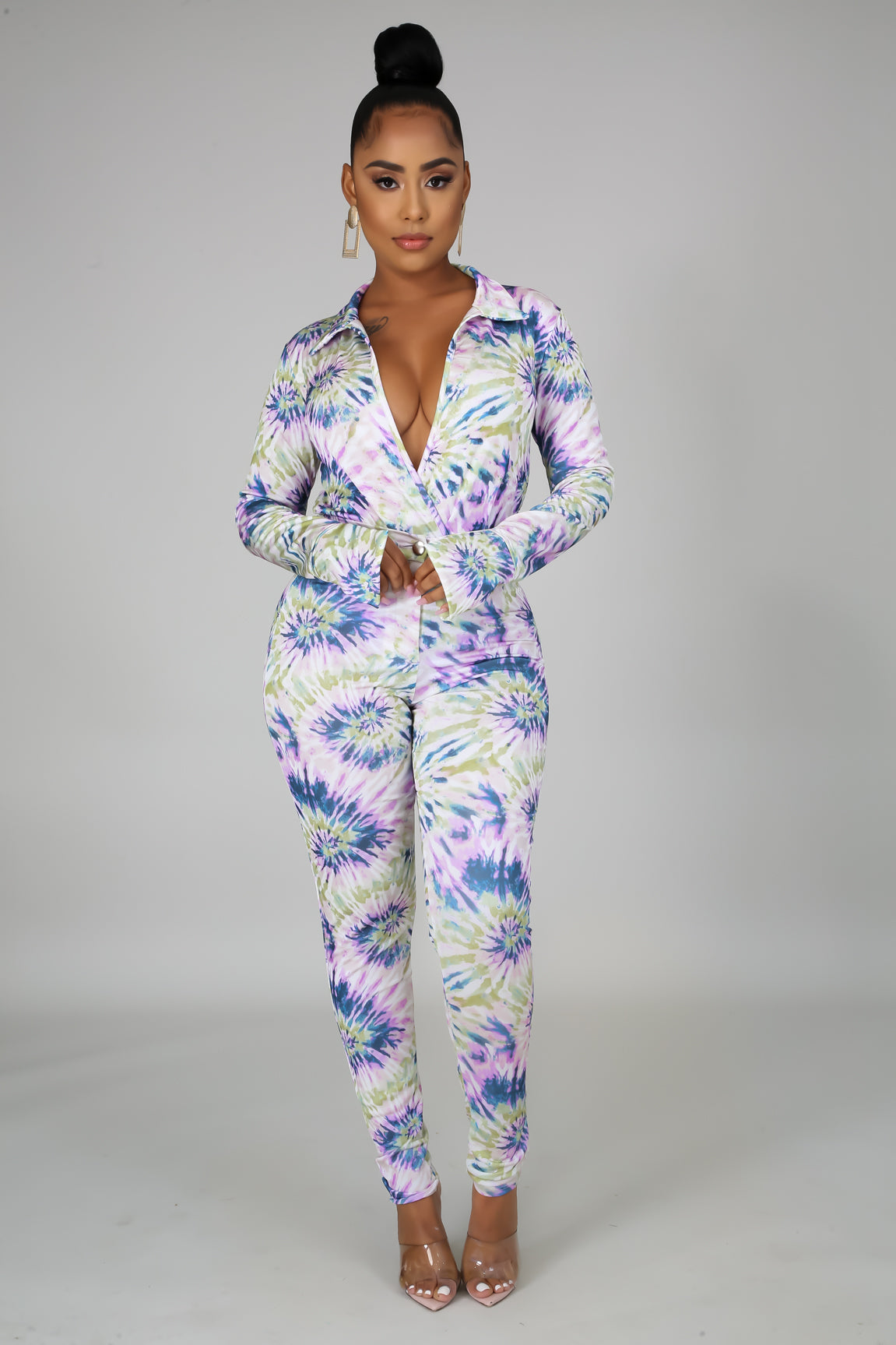 Make A Strut Bodysuit Pant Set