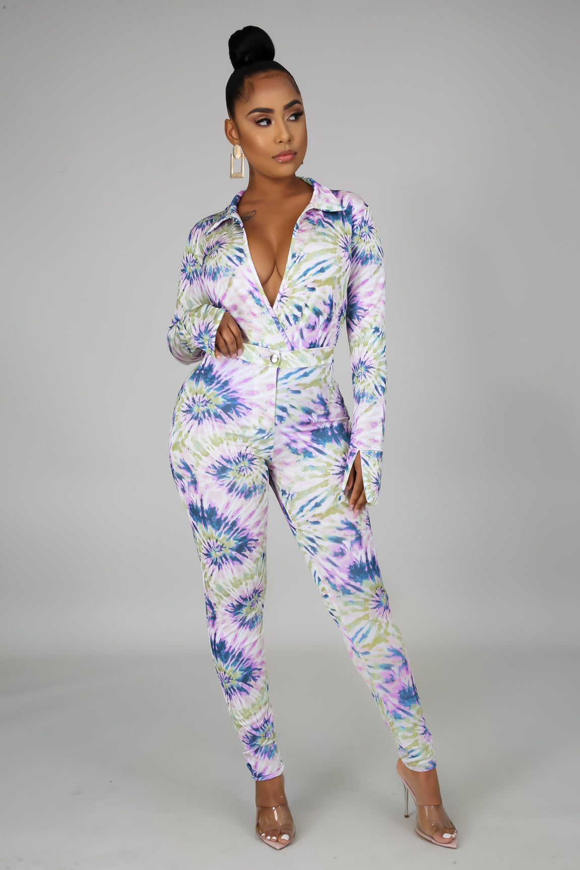 Make A Strut Bodysuit Pant Set