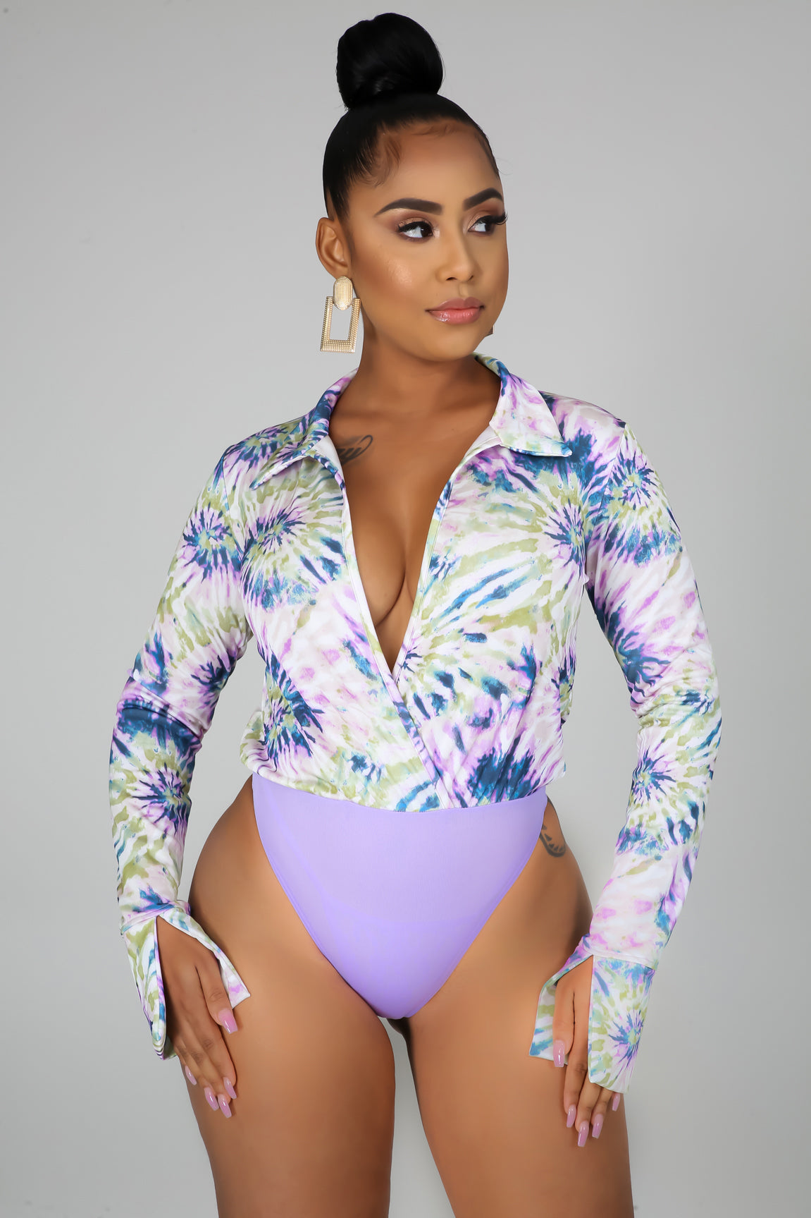 Make A Strut Bodysuit Pant Set