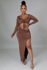 Just A Friend Skirt Set