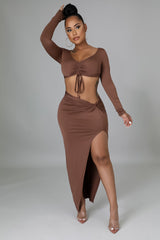 Just A Friend Skirt Set