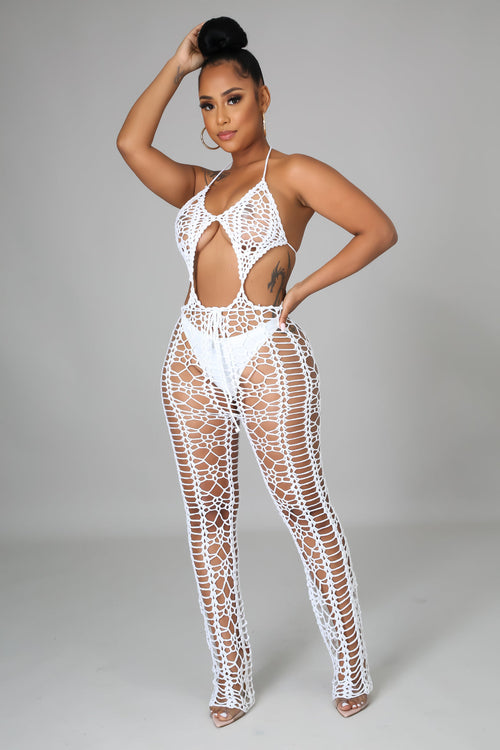 Paradise Crochet Jumpsuit