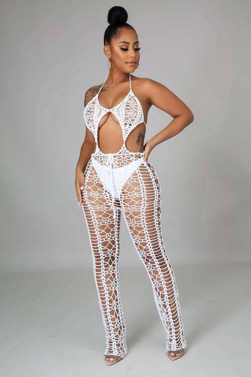 Paradise Crochet Jumpsuit