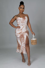 Side To Side Skirt Set