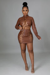 Angelynne Skirt Set