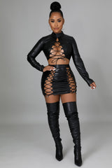 Angelynne Skirt Set