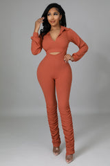 Valentina Babe Jumpsuit Set
