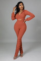 Valentina Babe Jumpsuit Set