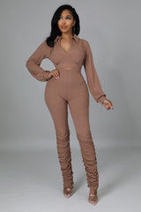 Valentina Babe Jumpsuit Set