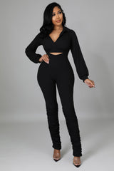 Valentina Babe Jumpsuit Set