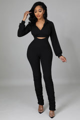 Valentina Babe Jumpsuit Set
