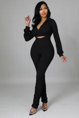 Valentina Babe Jumpsuit Set
