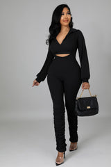 Valentina Babe Jumpsuit Set