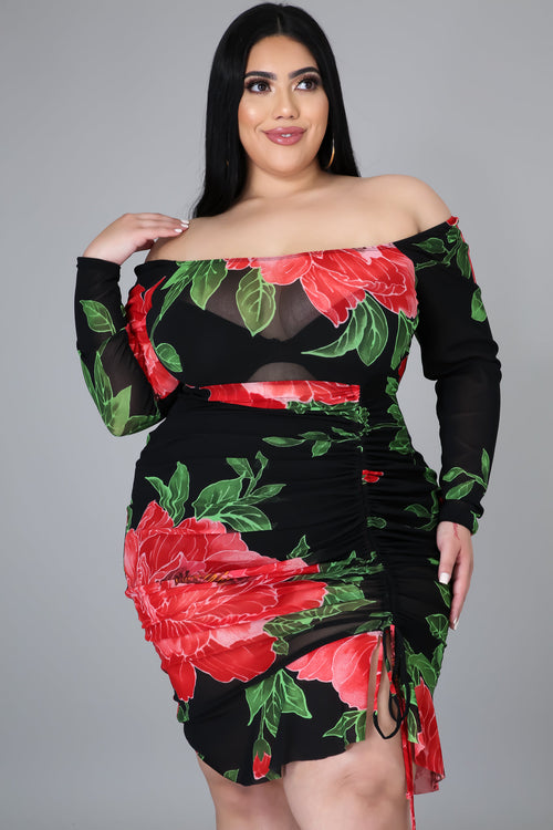 Thorns And Blooms Dress