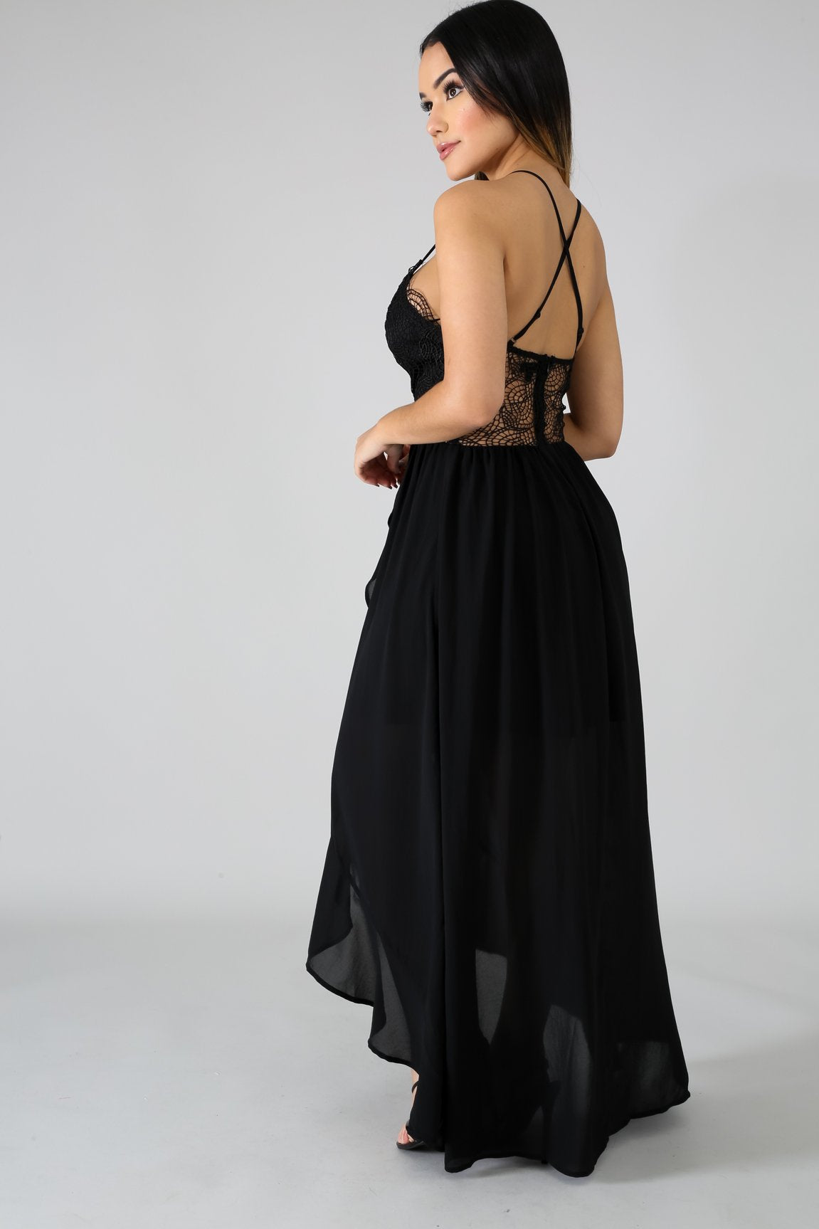 Simplicity Slit Maxi Dress | GitiOnline