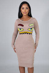 Monster Body-Con Dress | GitiOnline