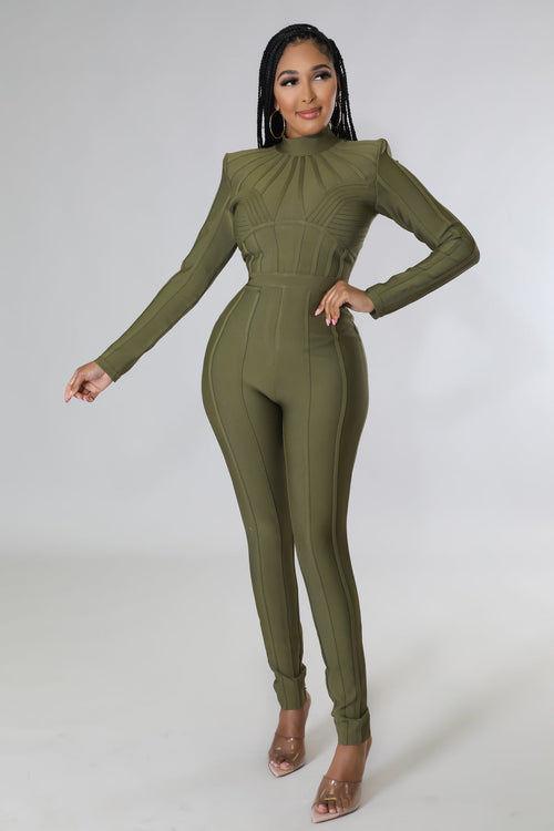 Bandage Baddie Jumpsuit