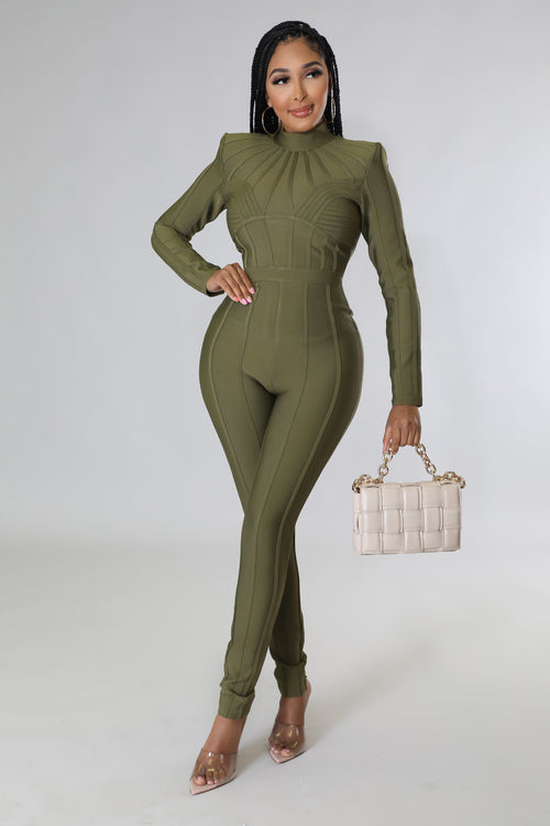 Bandage Baddie Jumpsuit