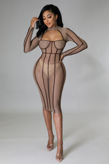 Golden Nights Dress