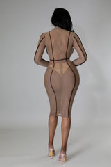 Golden Nights Dress