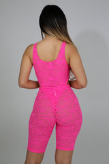 Neon Lace Bodysuit Set | GitiOnline