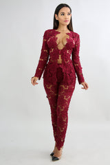 Barbie Crochet Pant Suit Set