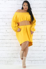 Casual Jogger Dress Top