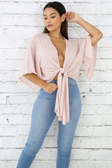 Jersey Knit Dolman Kimono