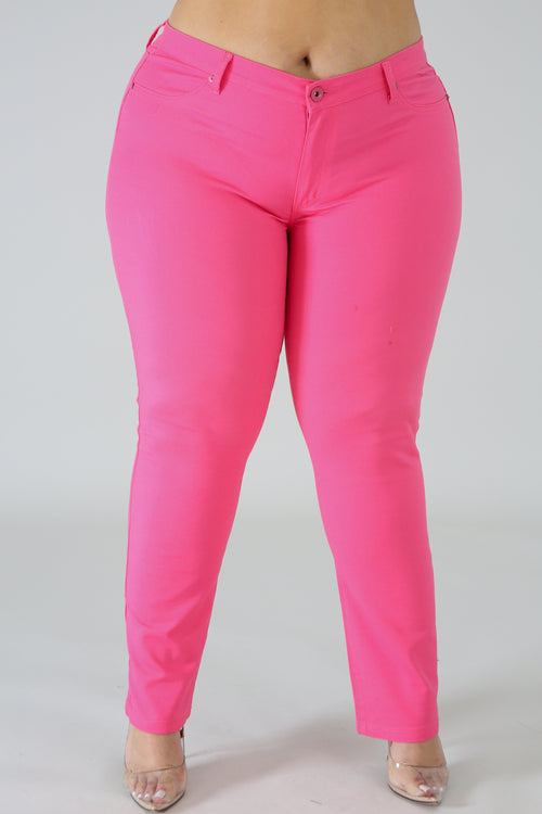 Sweet Tea Pink Jeans