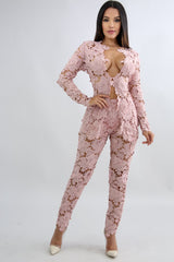 Barbie Crochet Pant Suit Set