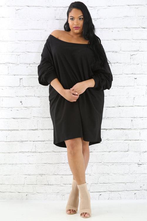 Casual Jogger Dress Top 