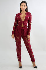 Barbie Crochet Pant Suit Set
